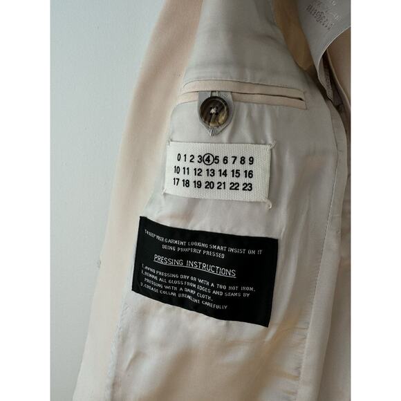 Maison Martin Margiela Line 4 Pastel Pink Blazer - Picture 2 of 10